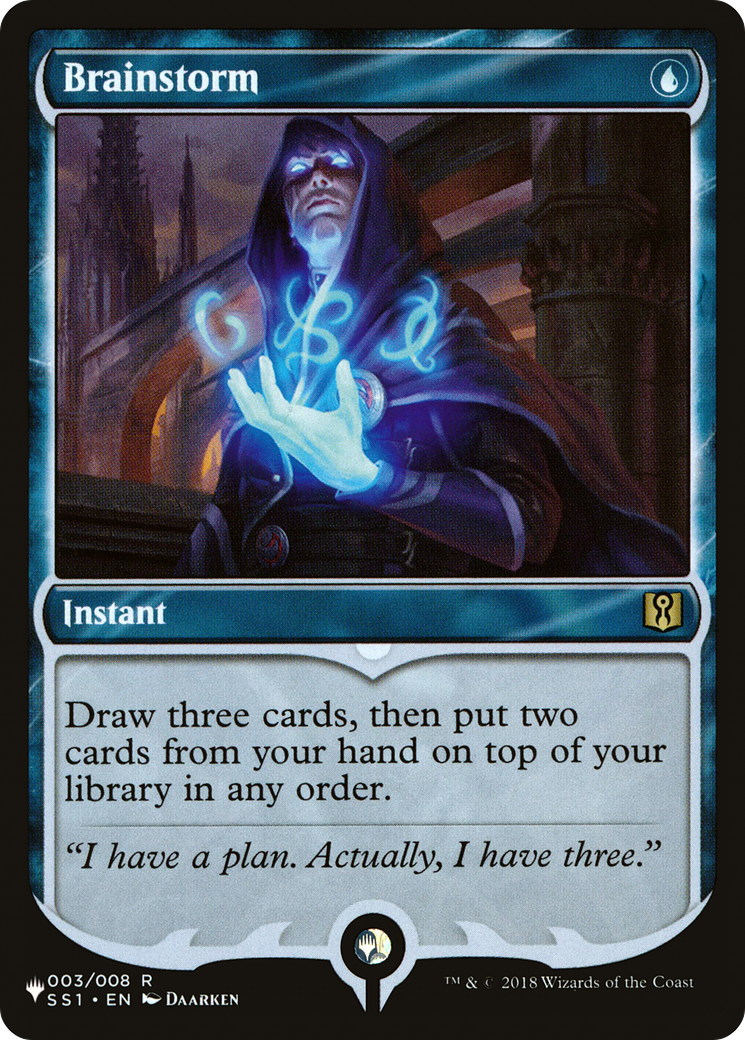 Brainstorm (SS1-3) - The List