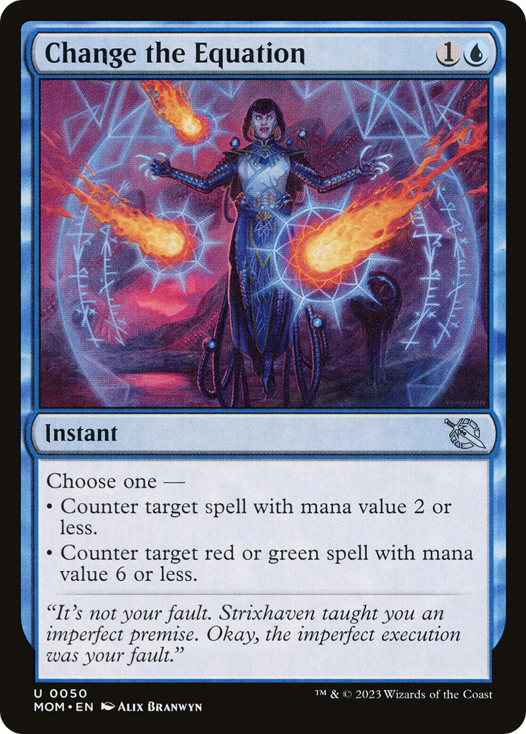 Change the Equation (050) Foil - March of the Machine