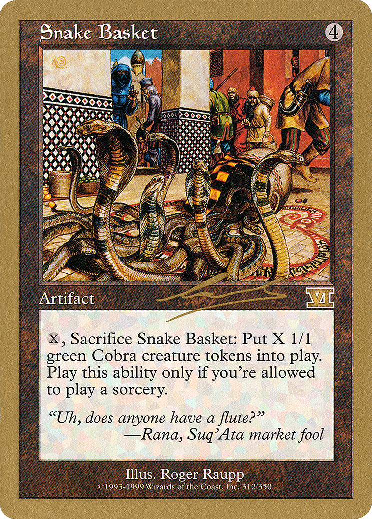 Snake Basket - 2000 Nicolas Labarre (6ED) (Retro) - World Championship Decks 2000