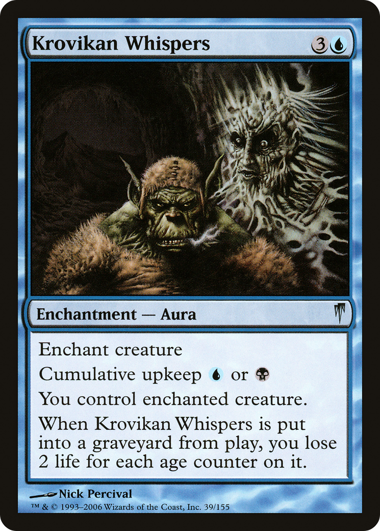 Krovikan Whispers (039) Foil - Coldsnap