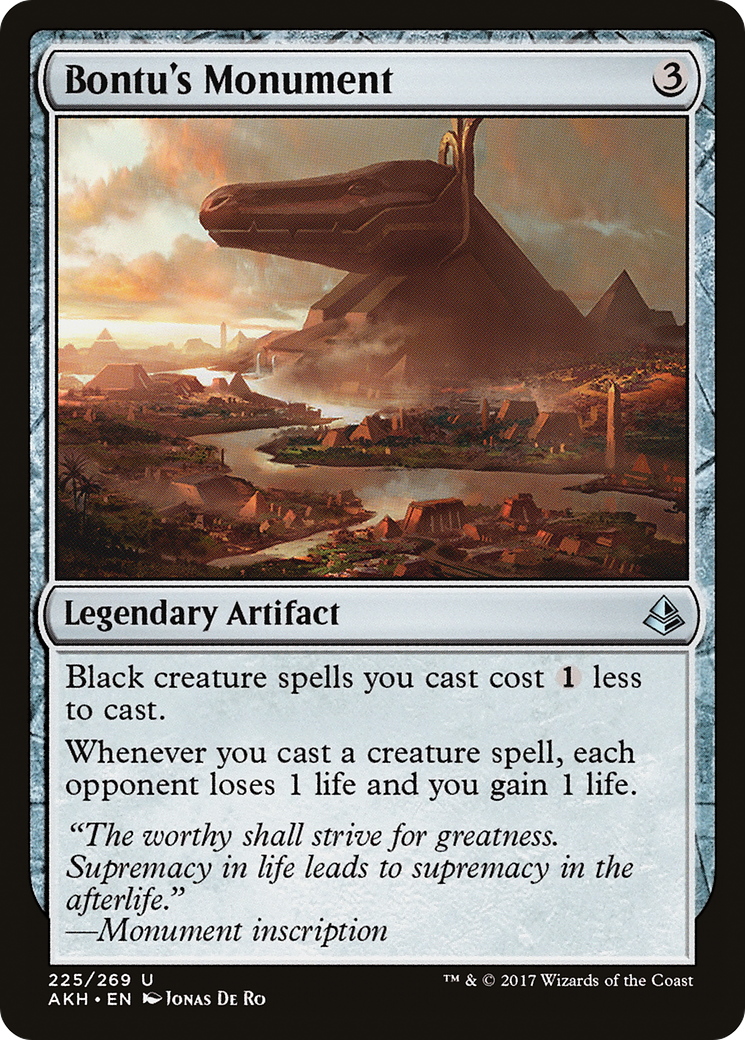 Bontu's Monument (225) Foil - Amonkhet