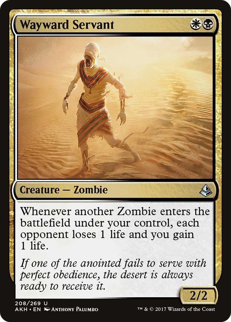 Wayward Servant (208) - Amonkhet