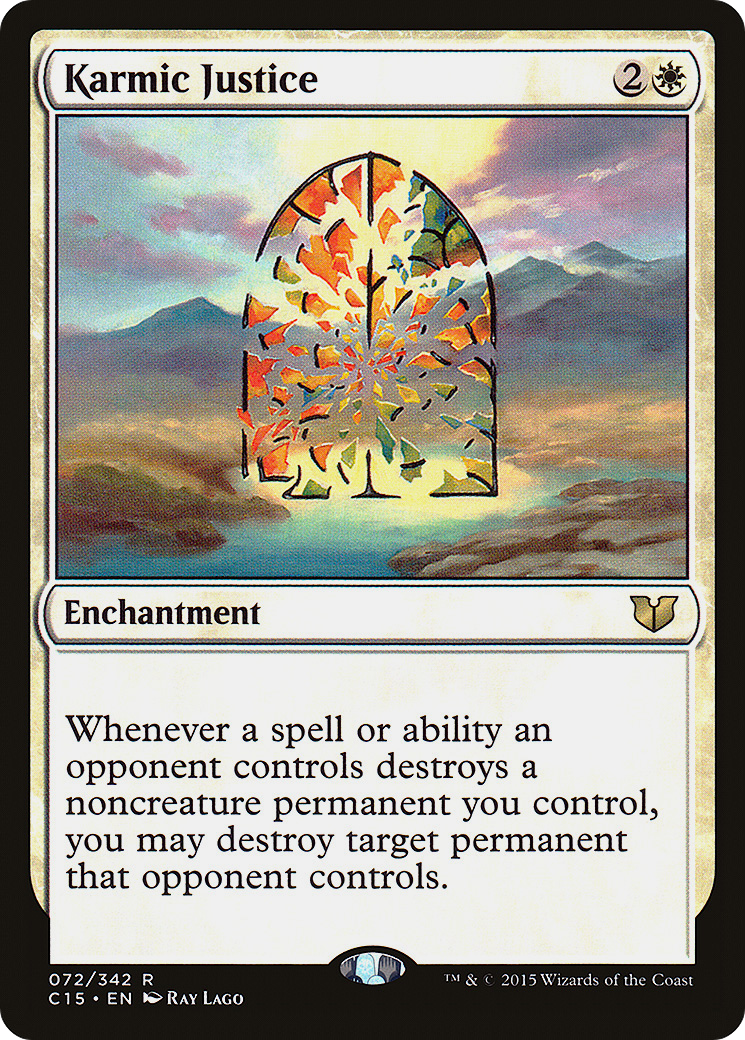 Karmic Justice (072) - Commander 2015