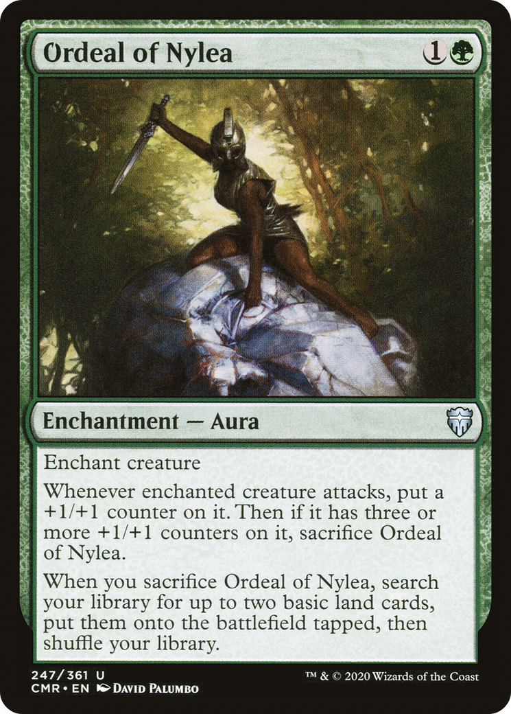 Ordeal of Nylea (247) Foil - Commander Legends