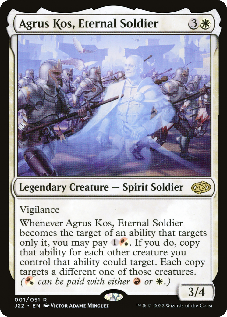 Agrus Kos, Eternal Soldier (001) - Jumpstart 2022