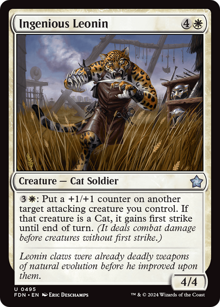 Ingenious Leonin (495) - Foundations