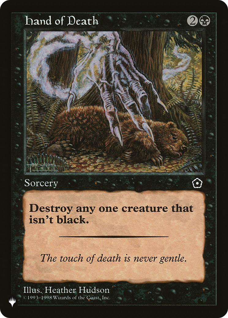 Hand of Death (Retro) (P02-74) - The List