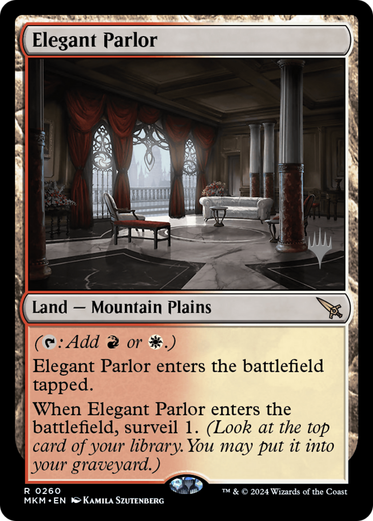 Elegant Parlor (260) - Murders at Karlov Manor Promos