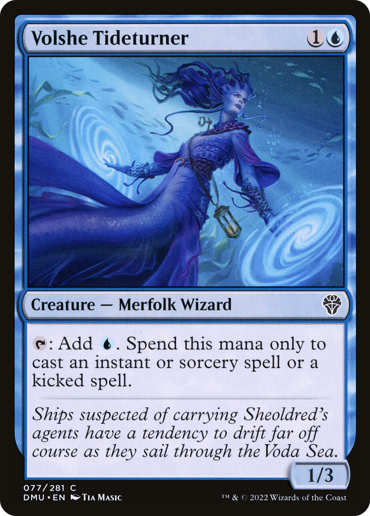 Volshe Tideturner (077) Foil - Dominaria United