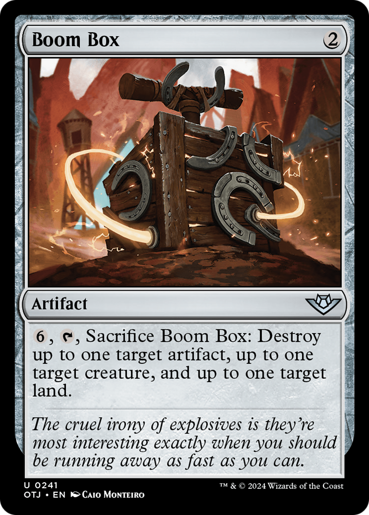 Boom Box (241) Foil - Outlaws of Thunder Junction