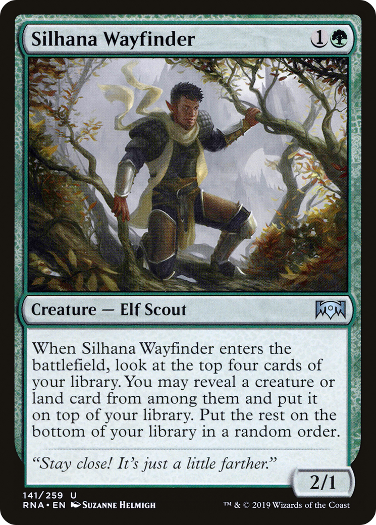 Silhana Wayfinder (141) Foil - Ravnica Allegiance