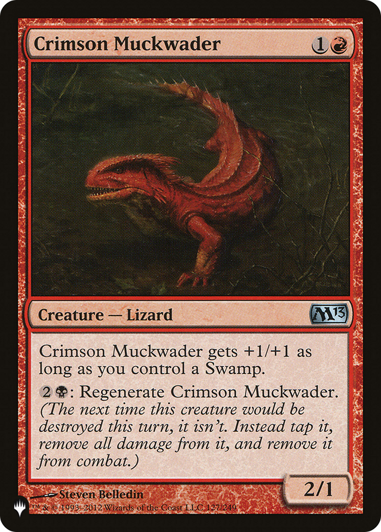 Crimson Muckwader (M13-127) - The List