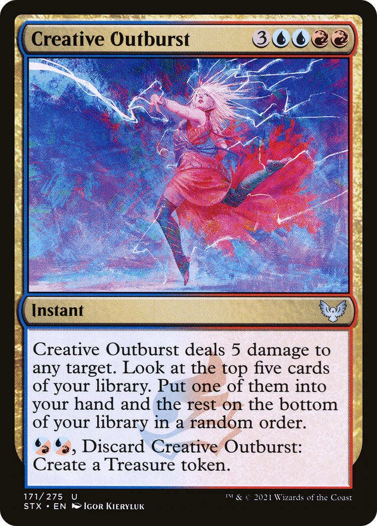 Creative Outburst (171) - Strixhaven: School of Mages