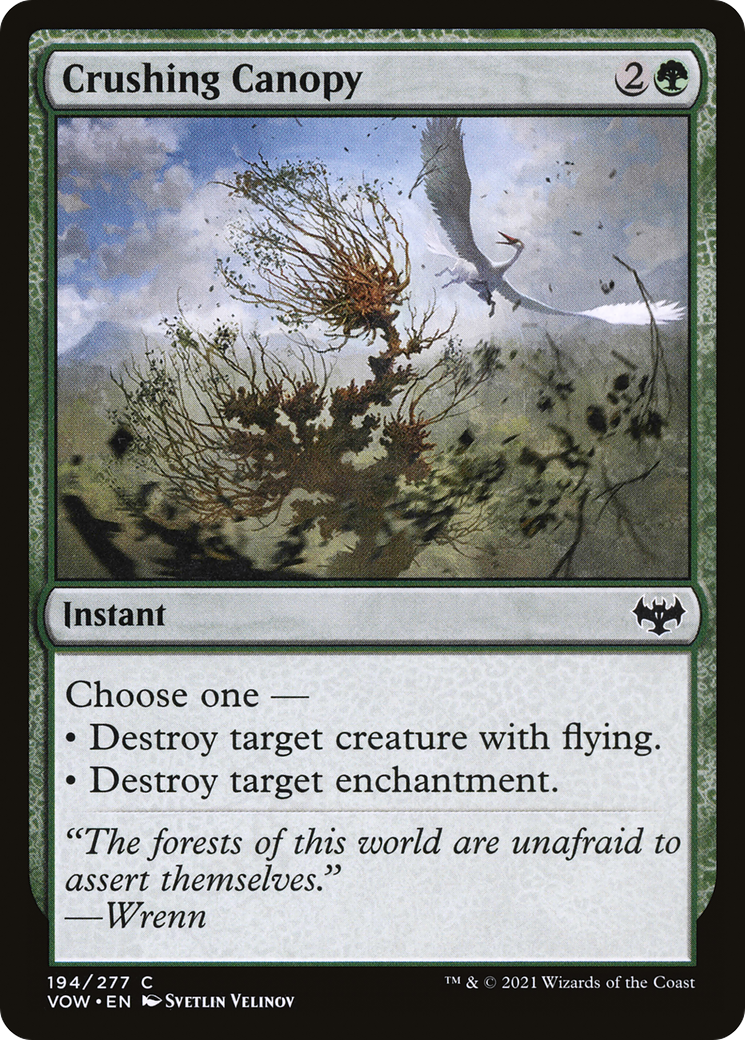 Crushing Canopy (194) - Innistrad: Crimson Vow