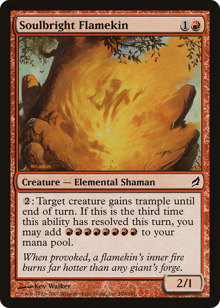 Soulbright Flamekin (190) - Lorwyn
