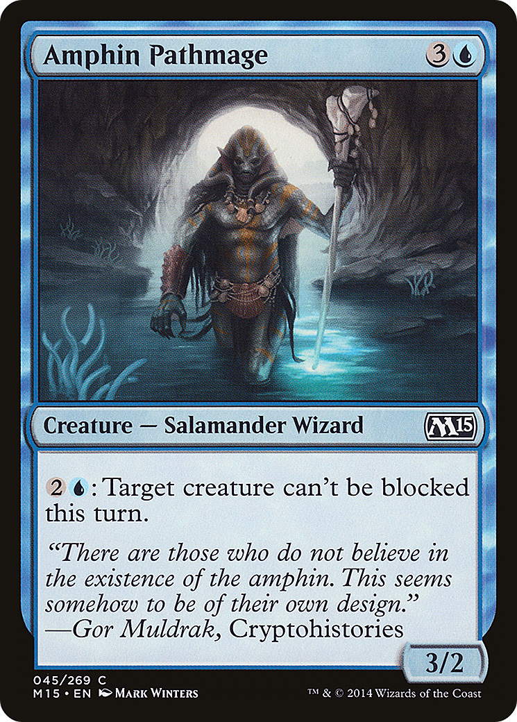 Amphin Pathmage (045) Foil - Magic 2015