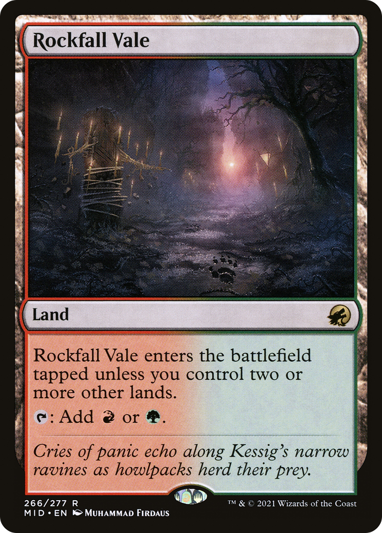 Rockfall Vale (266) - Innistrad: Midnight Hunt