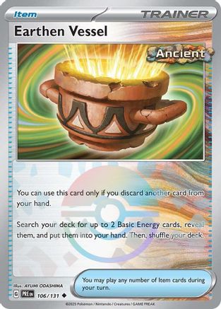 Earthen Vessel (Poke Ball Pattern) (106) Reverse Holofoil - Prismatic Evolutions