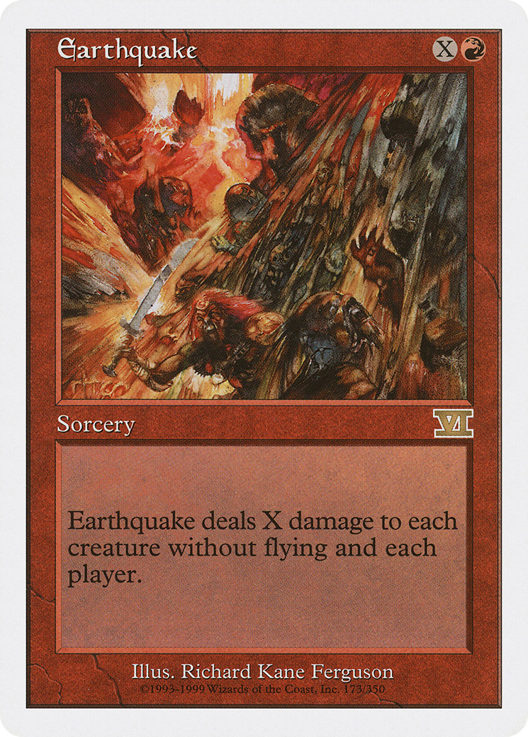 Earthquake (173) - Classic Sixth Edition