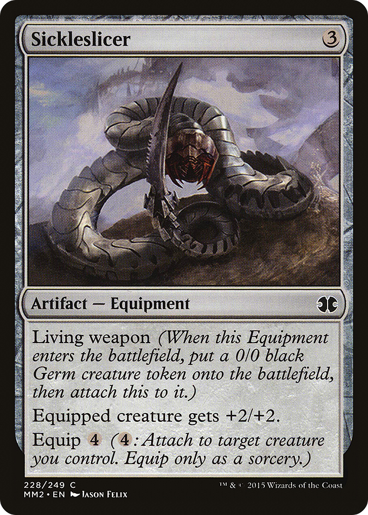 Sickleslicer (228) Foil - Modern Masters 2015