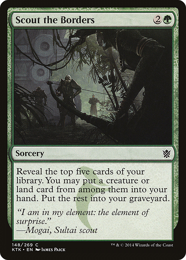 Scout the Borders (148) Foil - Khans of Tarkir