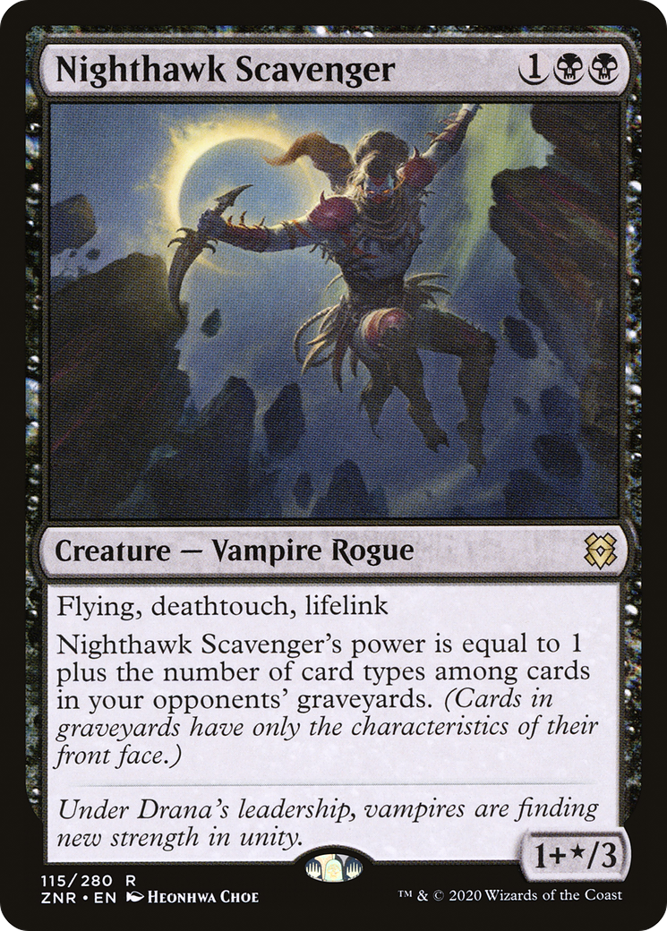 Nighthawk Scavenger (115) - Zendikar Rising
