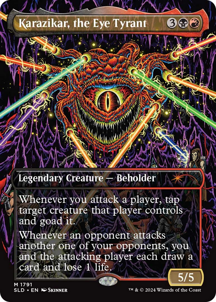 Karazikar, the Eye Tyrant (1791) - Secret Lair Drop