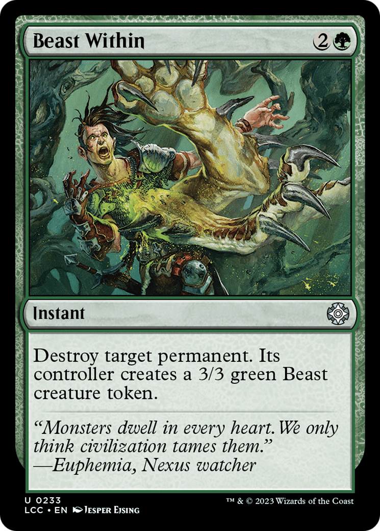 Beast Within (233) - The Lost Caverns of Ixalan Commander
