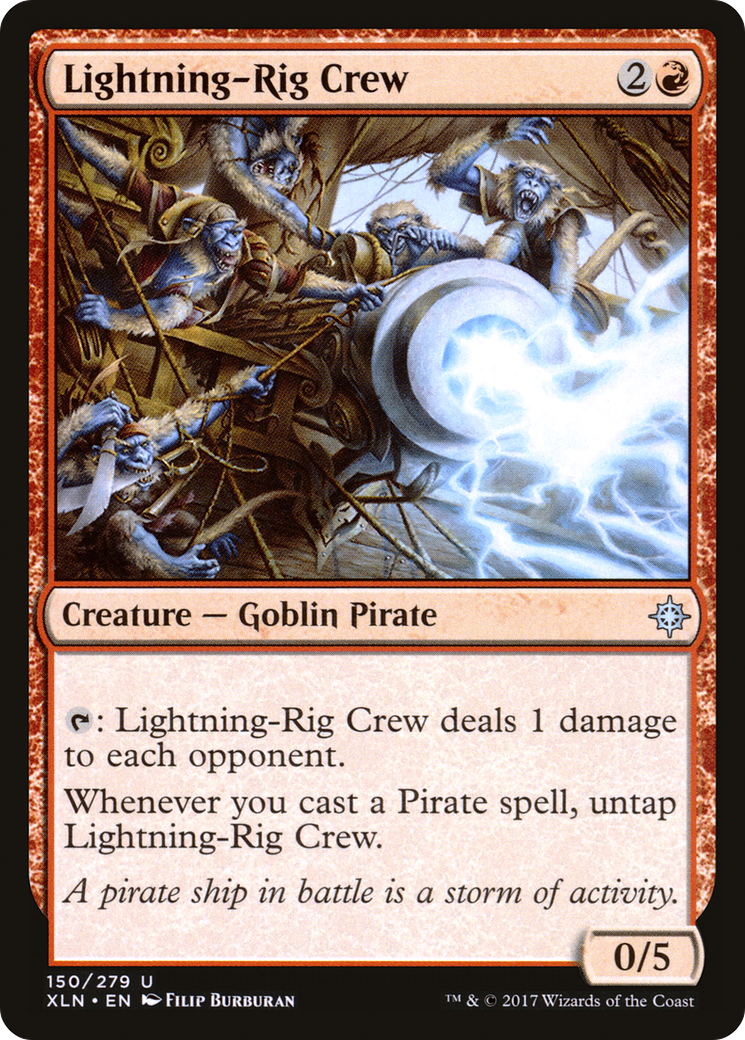 Lightning-Rig Crew (150) - Ixalan
