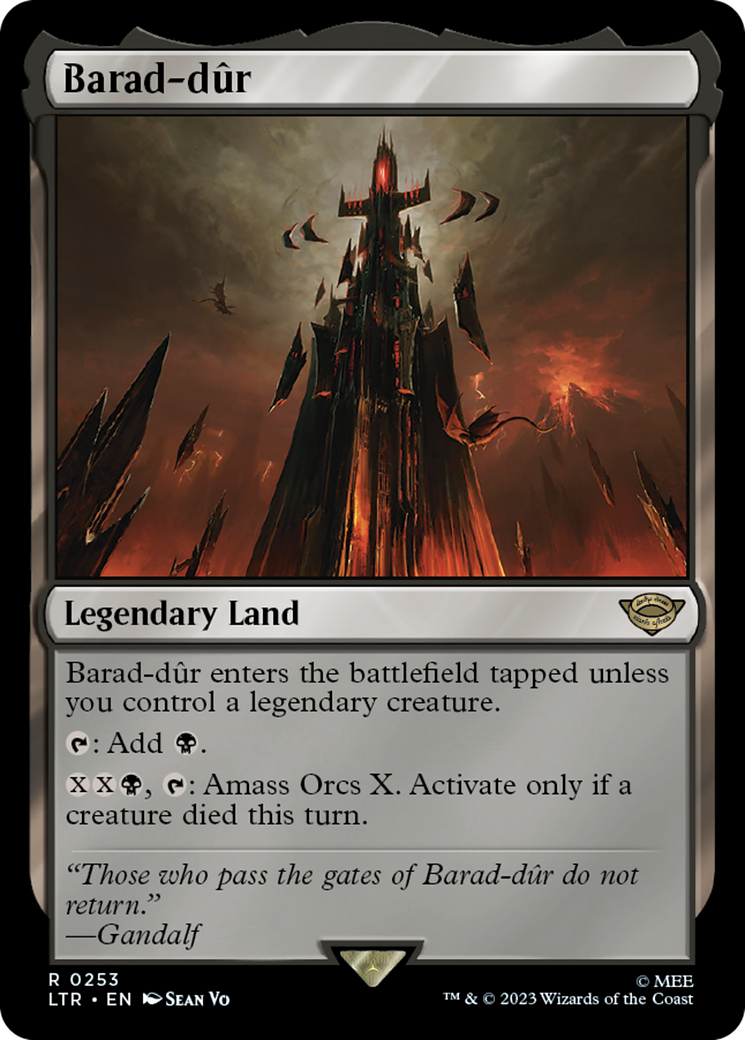 Barad-dûr (253) Foil - The Lord of the Rings: Tales of Middle-earth