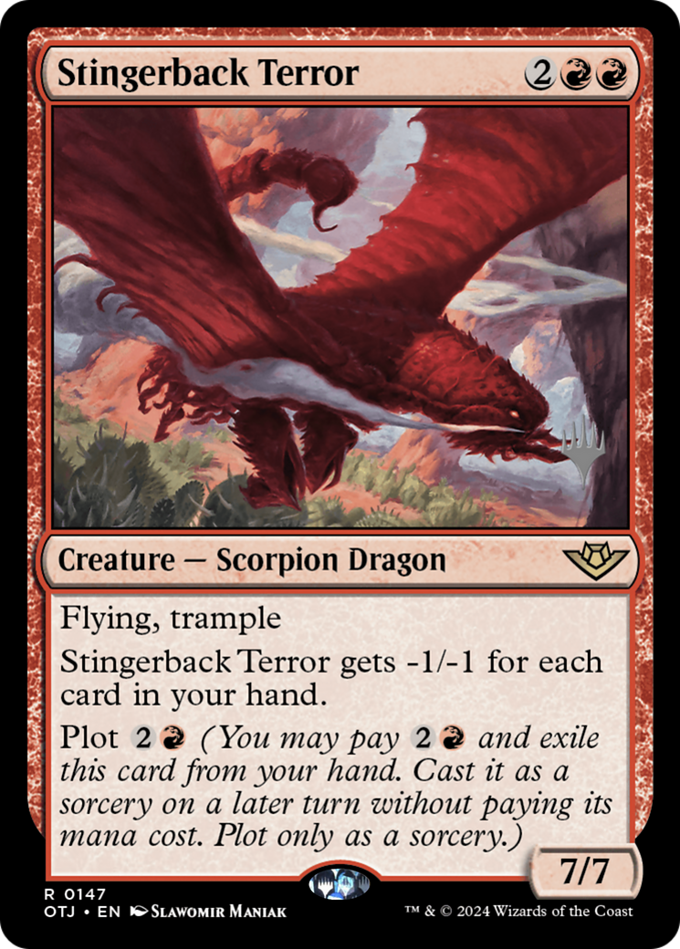 Stingerback Terror (147) - Outlaws of Thunder Junction Promos