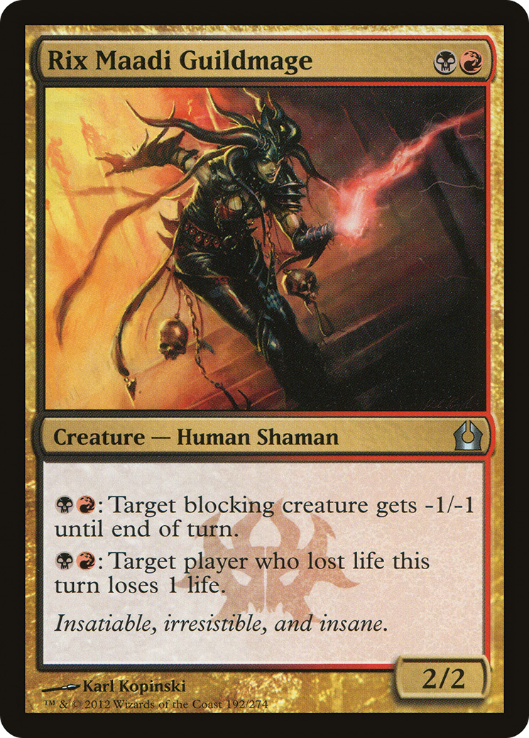 Rix Maadi Guildmage (192) Foil - Return to Ravnica