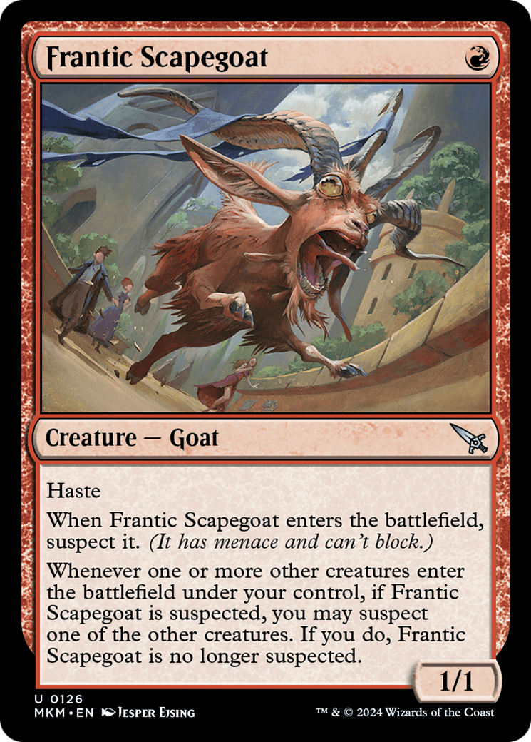 Frantic Scapegoat (126) - Murders at Karlov Manor