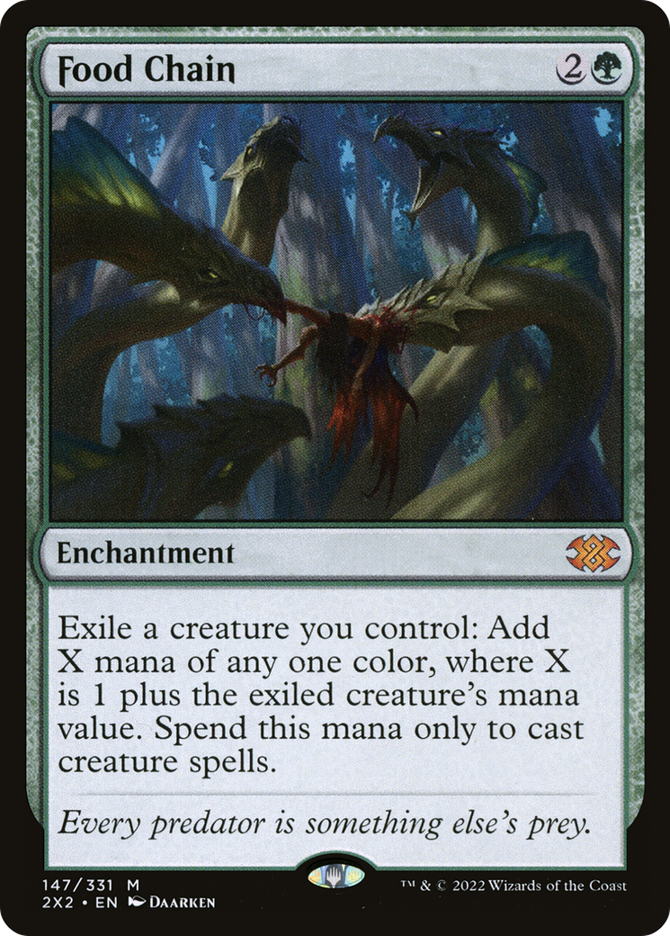 Food Chain (147) Foil - Double Masters 2022