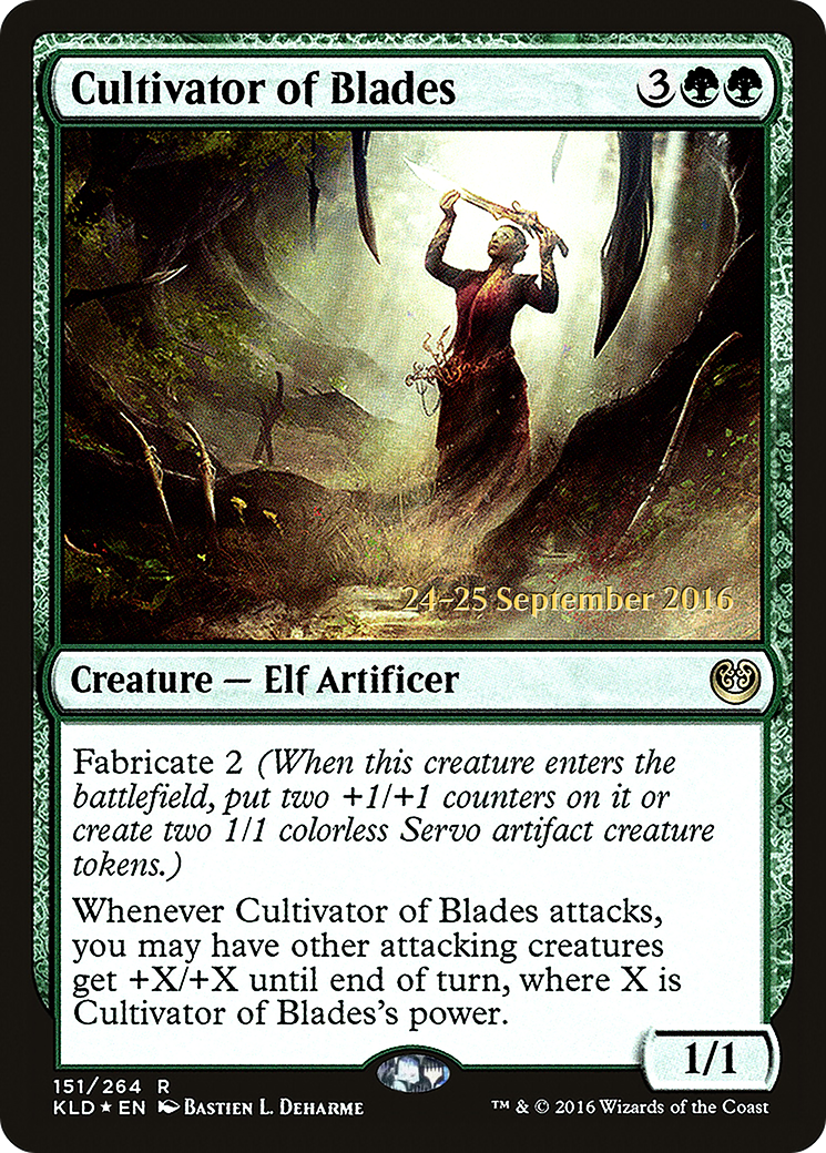 Cultivator of Blades (151) Foil - Kaladesh Promos