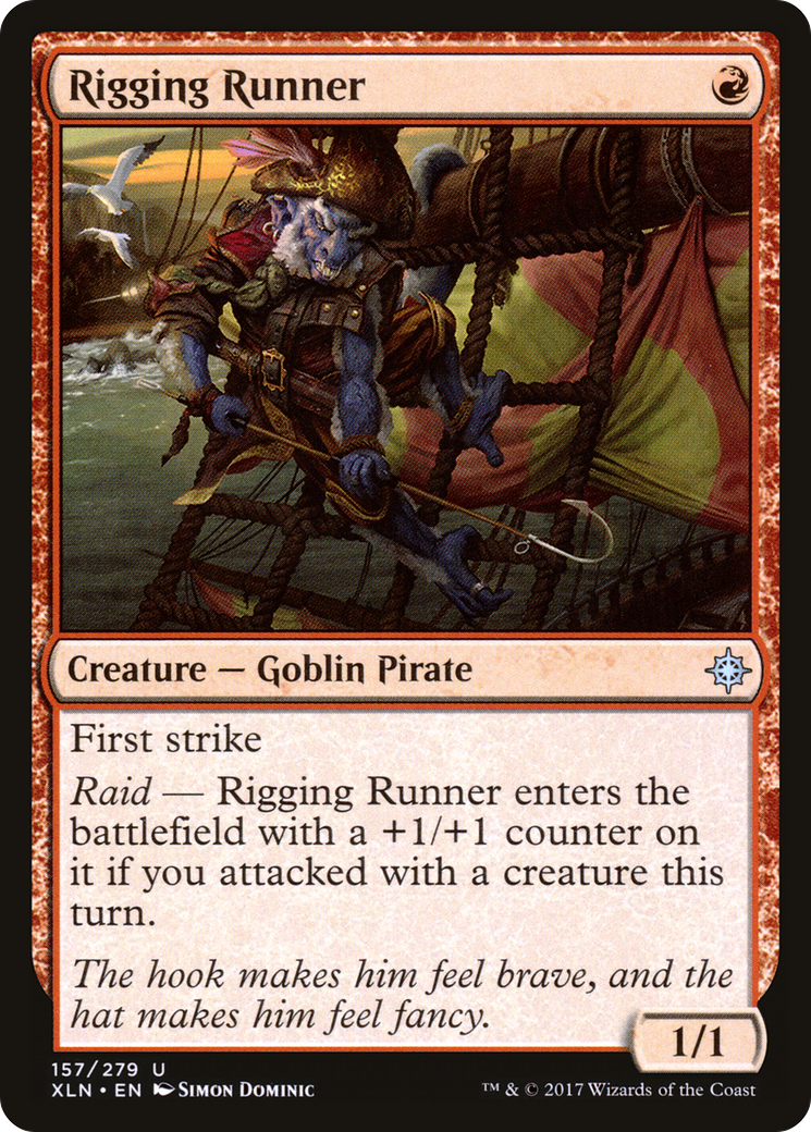 Rigging Runner (157) Foil - Ixalan