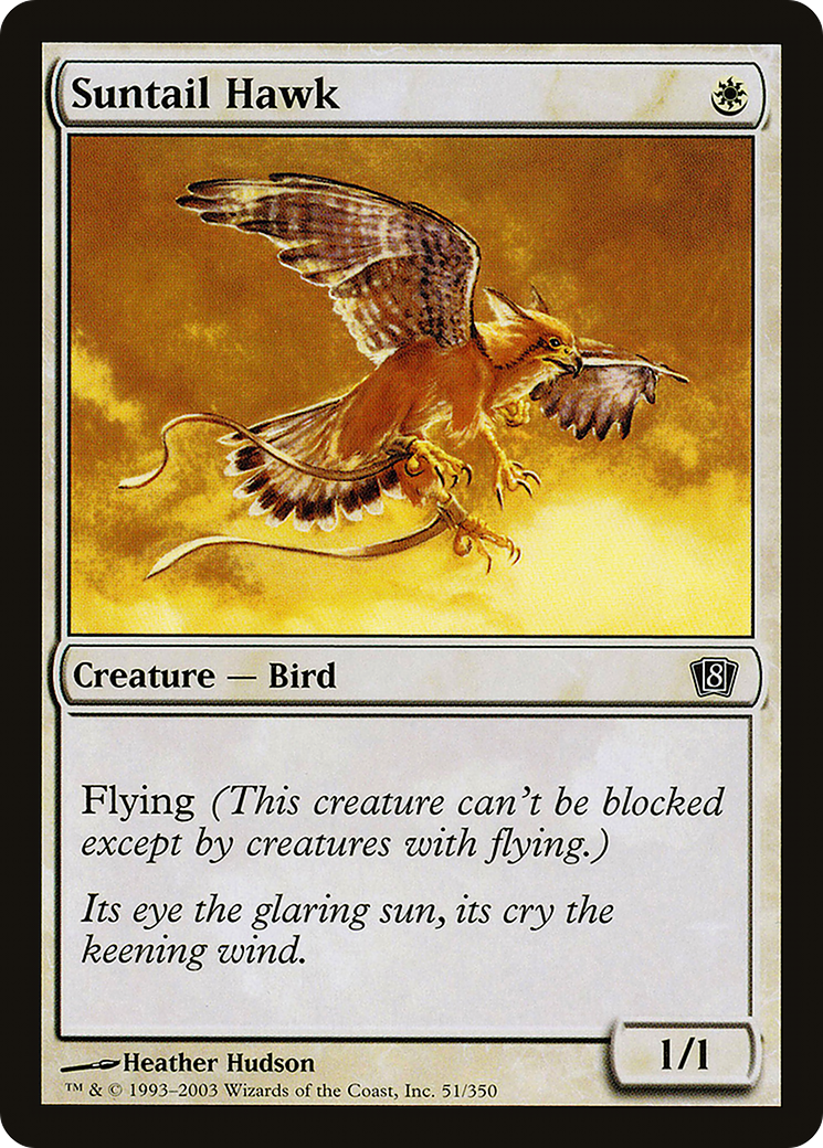 Suntail Hawk (051) - Eighth Edition
