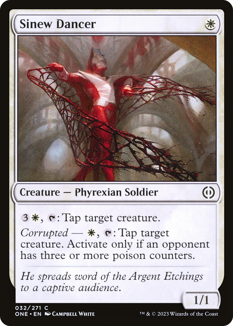 Sinew Dancer (032) Foil - Phyrexia: All Will Be One