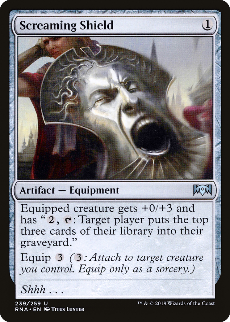 Screaming Shield (239) - Ravnica Allegiance
