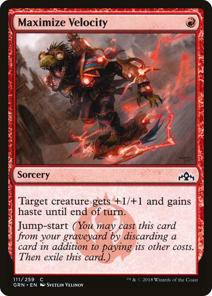 Maximize Velocity (111) Foil - Guilds of Ravnica