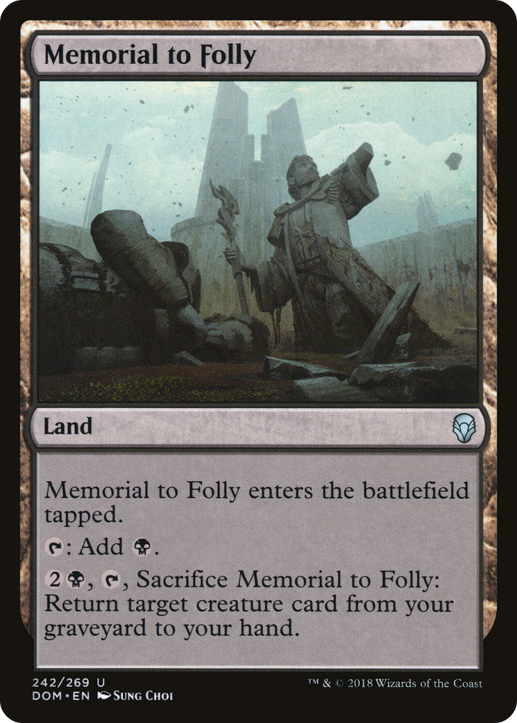 Memorial to Folly (242) - Dominaria