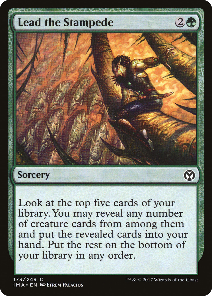 Lead the Stampede (173) - Iconic Masters