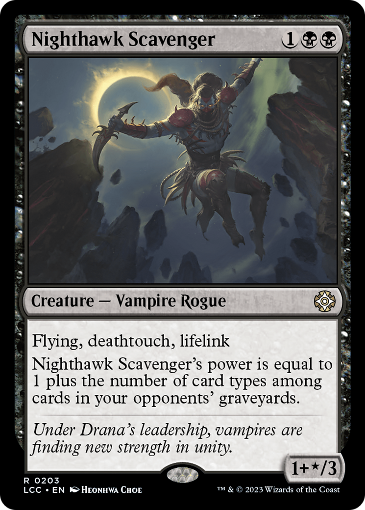 Nighthawk Scavenger (203) - The Lost Caverns of Ixalan Commander