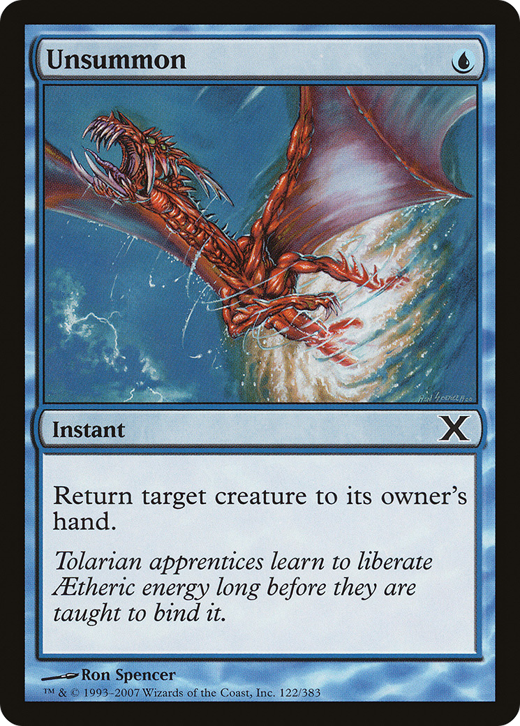 Unsummon (122) - Tenth Edition