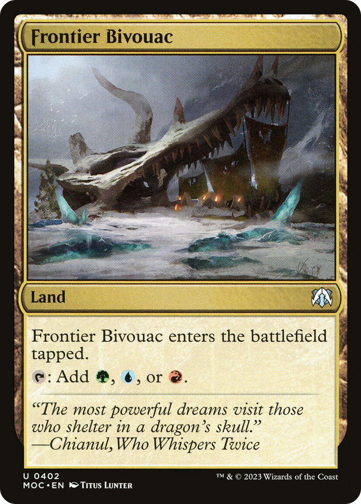 Frontier Bivouac (402) - March of the Machine Commander