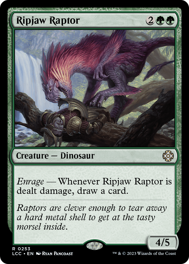 Ripjaw Raptor (253) - The Lost Caverns of Ixalan Commander