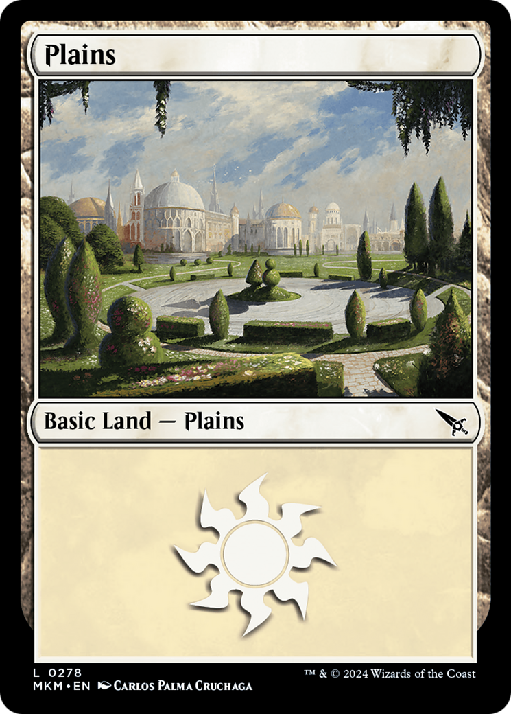Plains (278) Foil - Murders at Karlov Manor