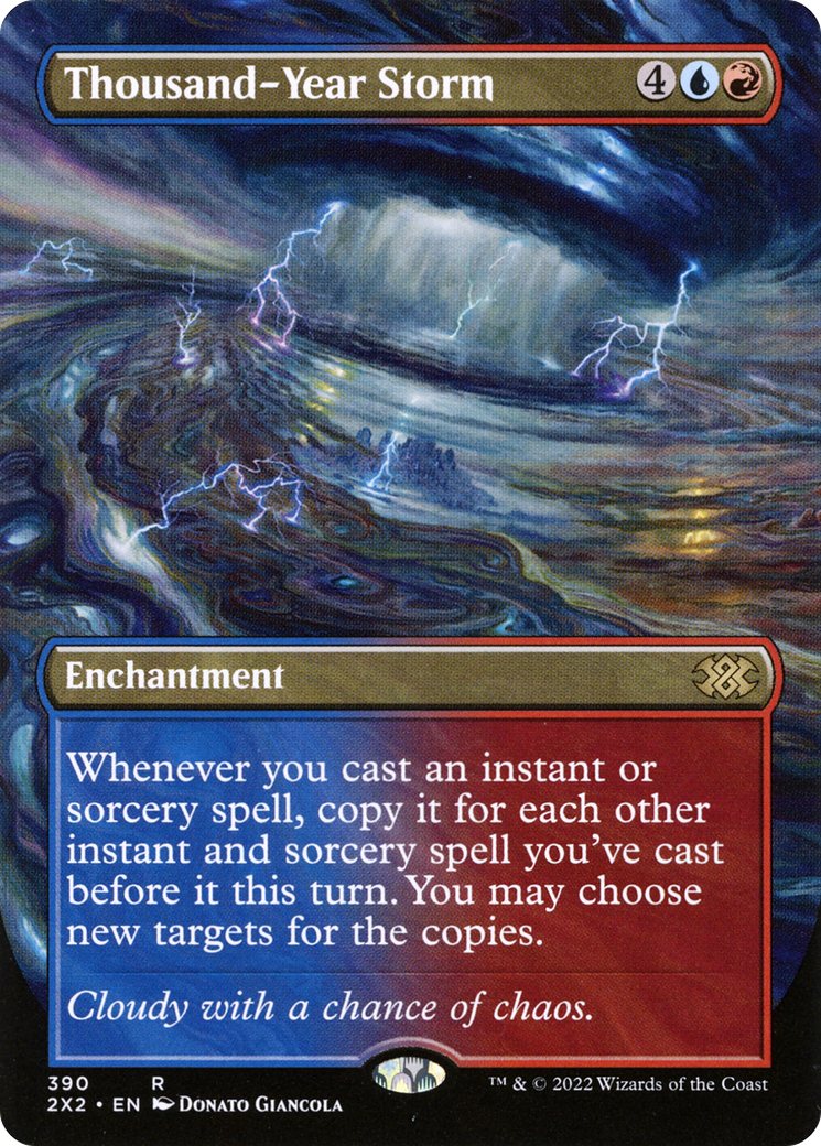 Thousand-Year Storm (390) Foil - Double Masters 2022