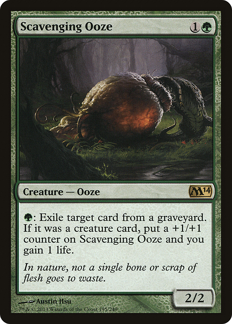 Scavenging Ooze (195) - Magic 2014