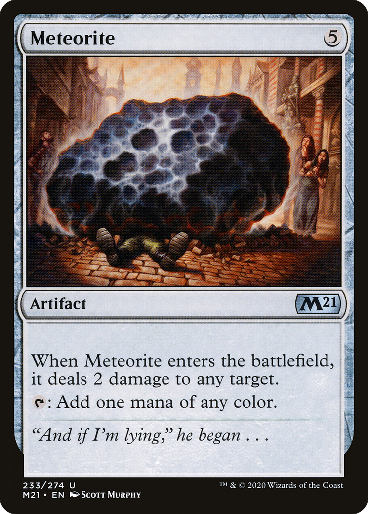 Meteorite (233) Foil - Core Set 2021